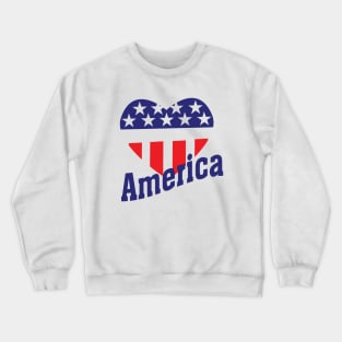 Love America Crewneck Sweatshirt